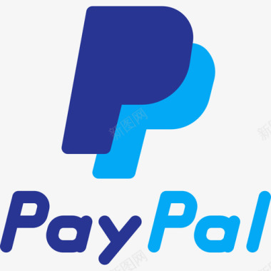 Paypal徽标和品牌扁平图标图标