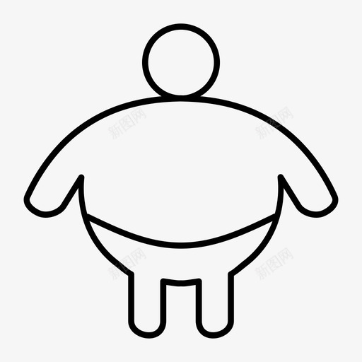 脂肪饮食健康图标svg_新图网 https://ixintu.com 保健 健康 医院 脂肪 饮食