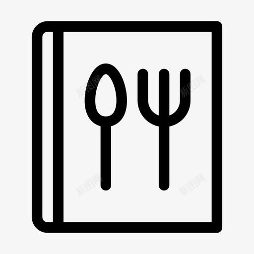 食谱食物厨房图标svg_新图网 https://ixintu.com 2018年10月18日 厨房 菜单 食物 食谱