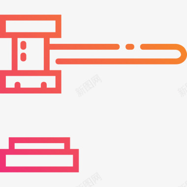 法律商业186线性梯度图标图标
