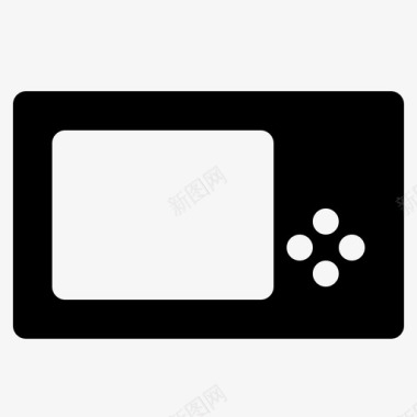 游戏控制台按钮玩家图标图标