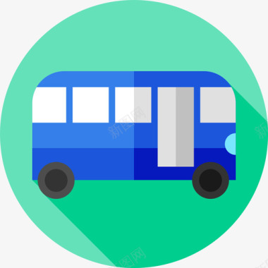 公共汽车旅行97平的图标图标