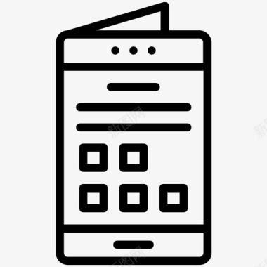 移动界面编程界面用户界面图标图标