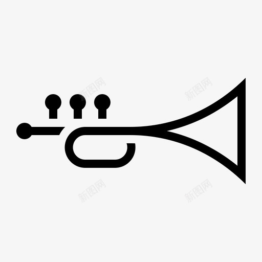 单簧管儿童乐器图标svg_新图网 https://ixintu.com 乐器 儿童 儿童玩具 单簧管 玩具 音乐