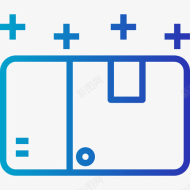 套餐电子商务48梯度图标图标