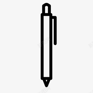 钢笔圆珠笔bic图标图标