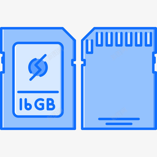 Sd卡计算机8蓝色图标svg_新图网 https://ixintu.com Sd卡 蓝色 计算机8