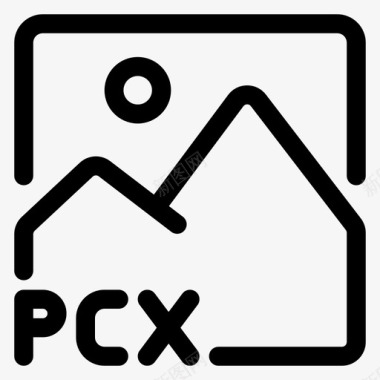 pcx格式文件图像图标图标