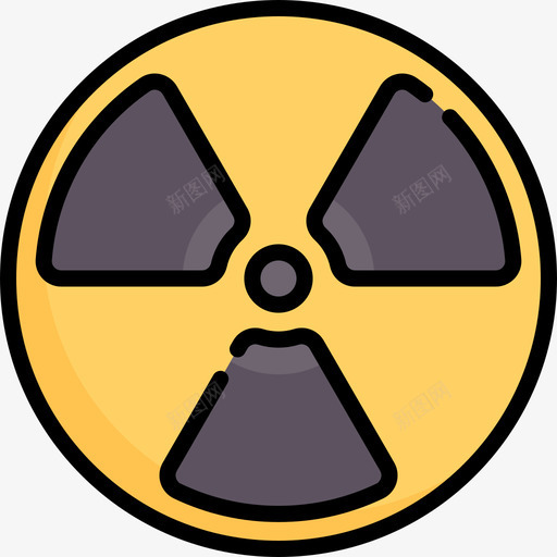 辐射工业31线性颜色图标svg_新图网 https://ixintu.com 工业31 线性颜色 辐射