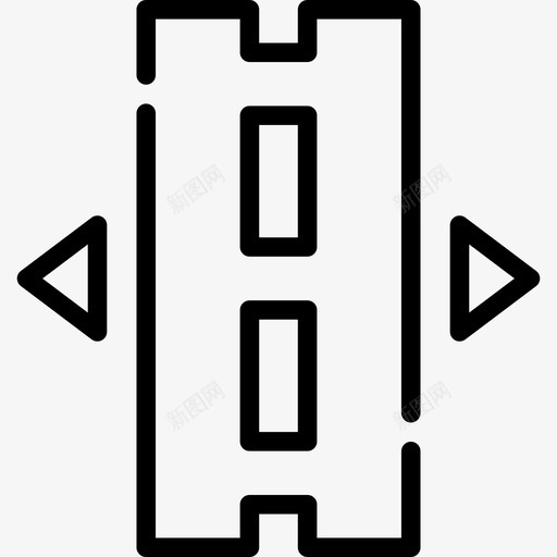 线路网络四要素图标svg_新图网 https://ixintu.com 线路 网络四要素