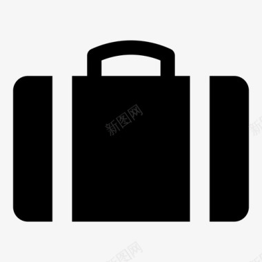 行李箱行李公文包图标图标