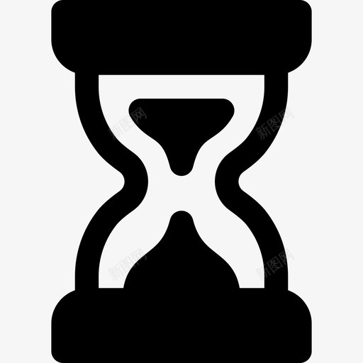 沙钟游戏11填充图标svg_新图网 https://ixintu.com 填充 沙钟 游戏11
