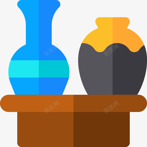 花瓶家装3平的图标svg_新图网 https://ixintu.com 家装3 平的 花瓶