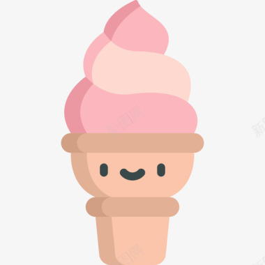 冰淇淋快餐23无糖图标图标