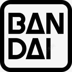 BandaiBandai视频游戏标志5线性图标高清图片