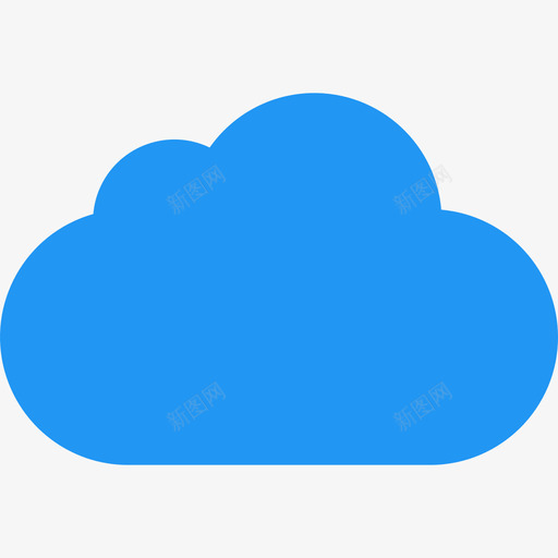 Icloud徽标和品牌扁平图标svg_新图网 https://ixintu.com Icloud 徽标和品牌 扁平