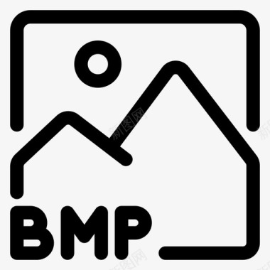 bmp格式文件图像图标图标