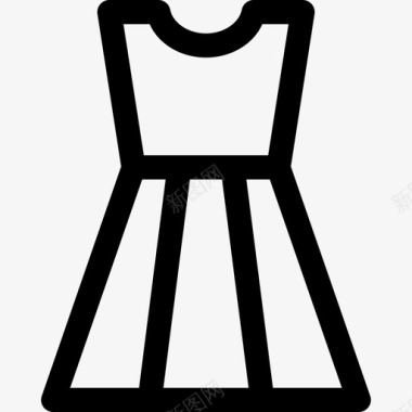 连衣裙销售11直系图标图标