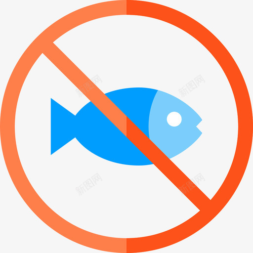 禁止钓鱼禁止信号禁止使用图标svg_新图网 https://ixintu.com 禁止使用 禁止信号 禁止钓鱼