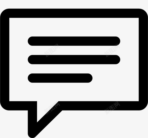 Speech - simple-linesvg_新图网 https://ixintu.com Speech - simple-line