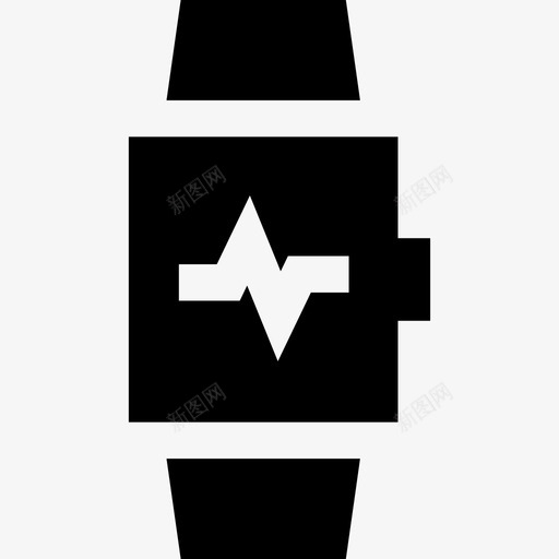 智能手表健康生活方式7填充图标svg_新图网 https://ixintu.com 健康生活方式7 填充 智能手表