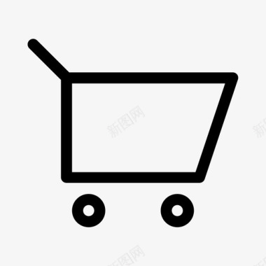 购物车购物篮互联网图标图标