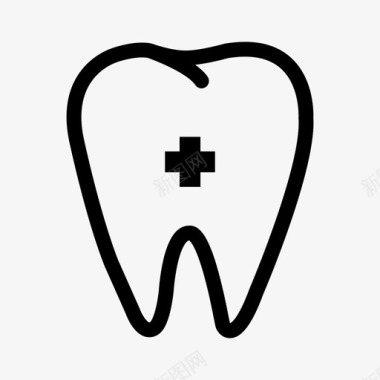 牙医牙科牙科医院图标图标