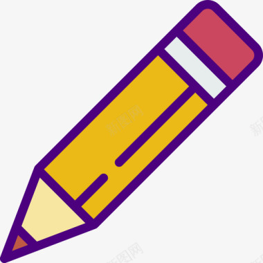 铅笔37号工具线颜色图标图标