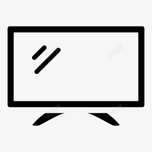 屏幕桌面显示器图标svg_新图网 https://ixintu.com 学习分类液晶打印机漏斗回收 屏幕 显示器 桌面 液晶显示器 游戏 电视
