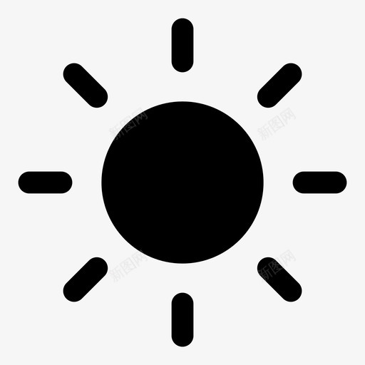 阳光日光白天图标svg_新图网 https://ixintu.com 天气 学习分类液晶打印机漏斗回收 日光 游戏阳光 白天 阳光