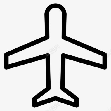 飞行飞机用户界面图标图标