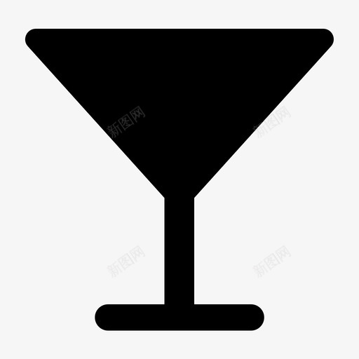 酒吧玻璃杯酒精饮料图标svg_新图网 https://ixintu.com 基本图标所有尺寸 派对 酒吧玻璃杯 酒精 饮料 马提尼