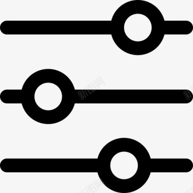 均衡器用于ios的mintab大纲线性图标图标