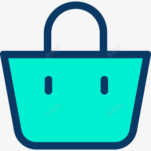 购物袋杂项32线性颜色图标svg_新图网 https://ixintu.com 杂项32 线性颜色 购物袋
