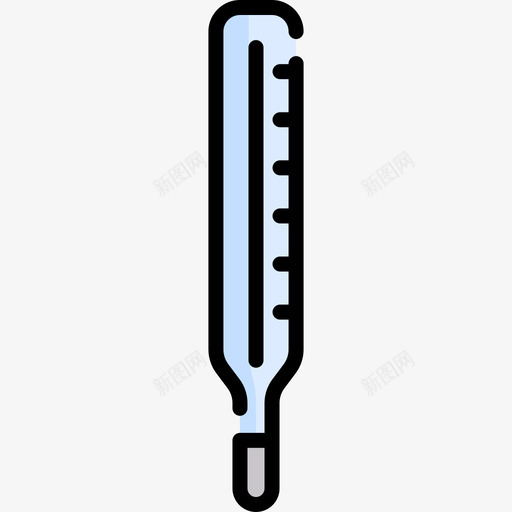 体温计母性2线性颜色图标svg_新图网 https://ixintu.com 体温计 母性2 线性颜色