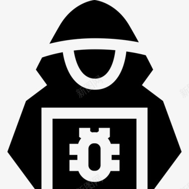 HackerHacker13填充图标图标