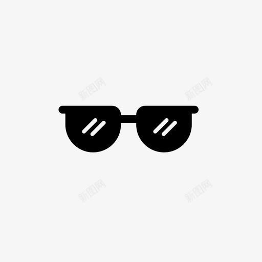 眼镜时尚夏季图标svg_新图网 https://ixintu.com summerfill套装1 夏季 太阳镜 时尚 眼镜
