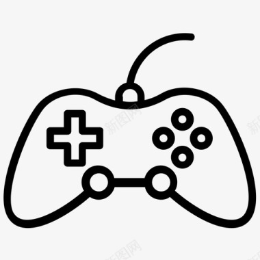 游戏板游戏控制器游戏遥控器图标图标