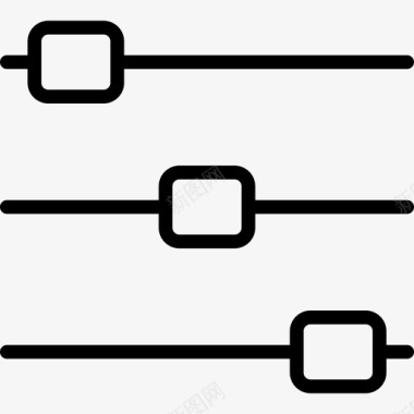 控制要素21线性图标图标