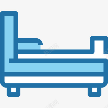 床家具25蓝色图标图标