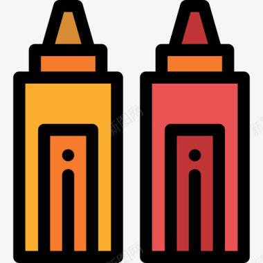 酱汁烧烤派对4原色图标图标