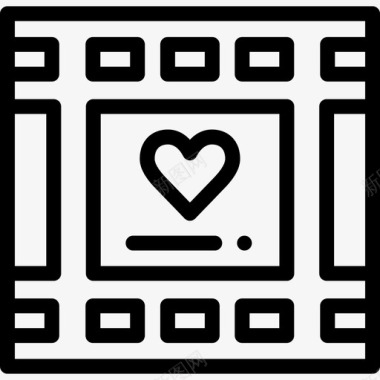 婚礼视频爱情29直系图标图标