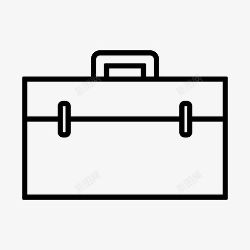公文包包办公包图标svg_新图网 https://ixintu.com 公文包 办公包 包 工作 手提箱 网页设计