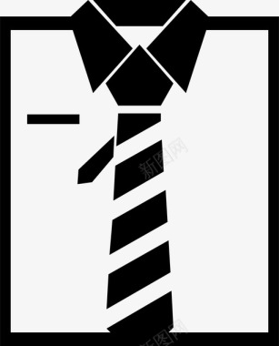 领带配饰商人图标图标