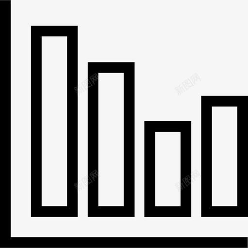 条形图seo营销9线性图标svg_新图网 https://ixintu.com seo营销9 条形图 线性