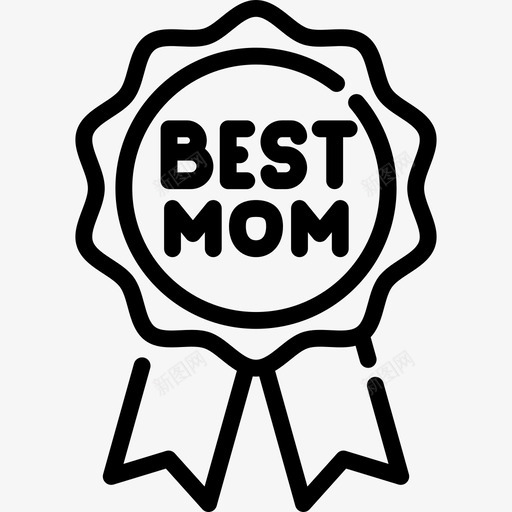 奖励母亲节4直系图标svg_新图网 https://ixintu.com 奖励 母亲节4 直系