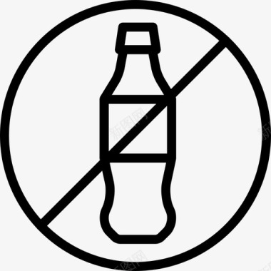 不喝酒食物88直系图标图标