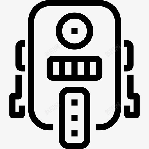 机器人机器人学23线性图标svg_新图网 https://ixintu.com 机器人 机器人学23 线性