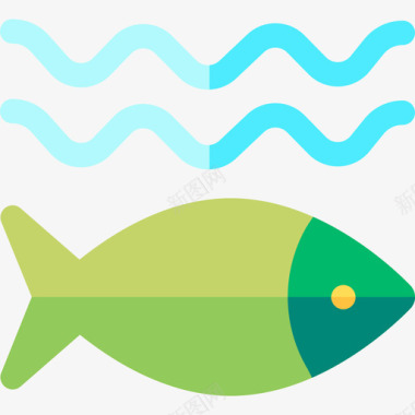钓鱼钓鱼4平坦图标图标