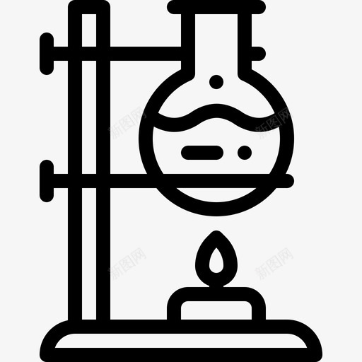 实验科学46线性图标svg_新图网 https://ixintu.com 实验 科学46 线性